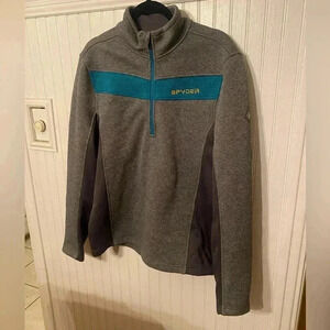 Like new Spyder ski quarter zip pullover